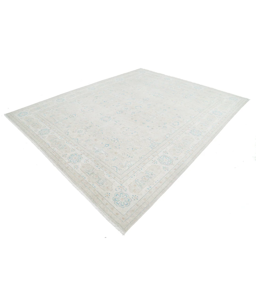 Hand Knotted Serenity Wool Rug 9' 1" x 11' 5" - No. AT420887