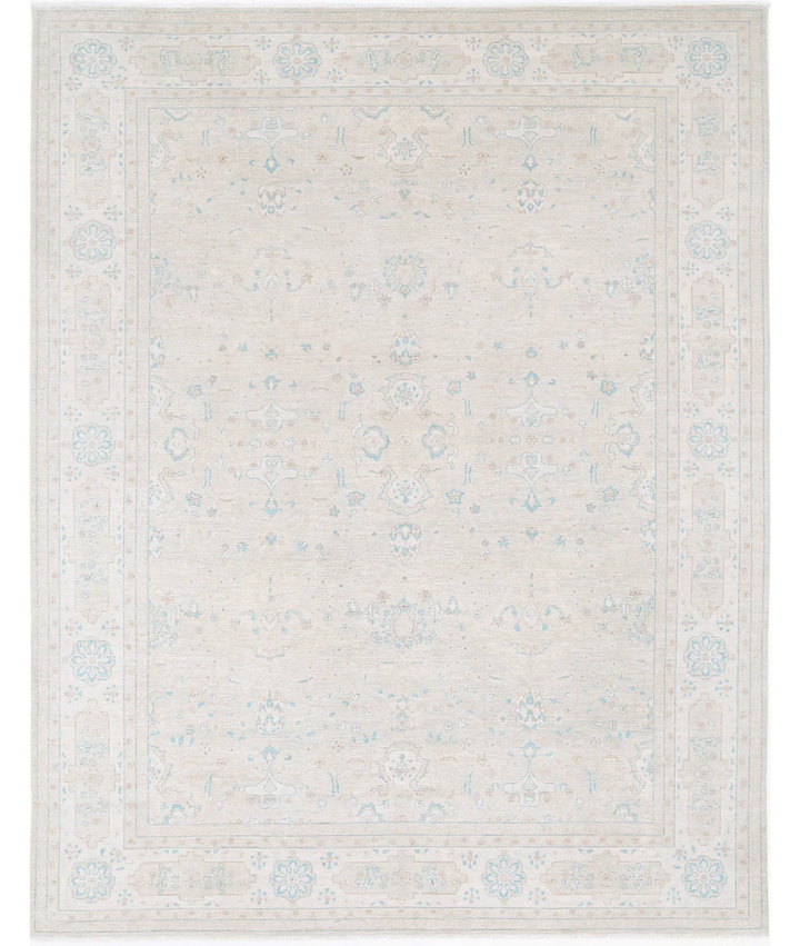 Hand Knotted Serenity Wool Rug 9' 1" x 11' 5" - No. AT420887