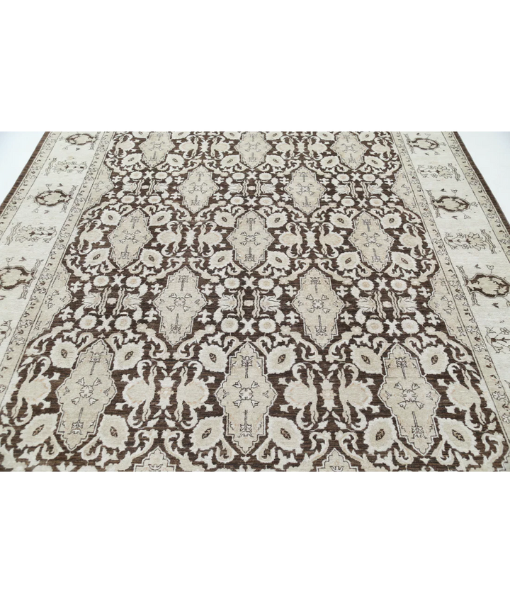 Hand Knotted Serenity Wool Rug 7' 10" x 9' 11" - No. AT621829