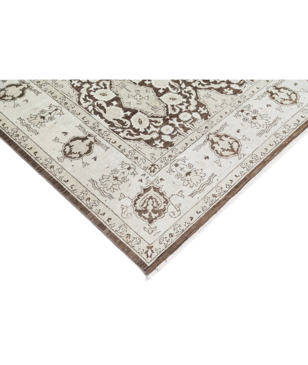 Hand Knotted Serenity Wool Rug 7' 10" x 9' 11" - No. AT621829