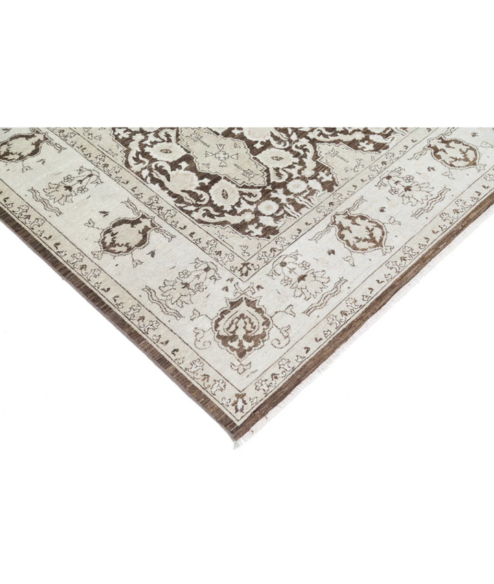 Hand Knotted Serenity Wool Rug 7' 10" x 9' 11" - No. AT621829