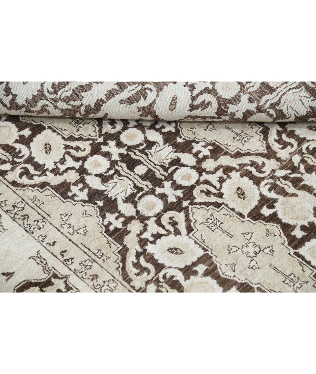 Hand Knotted Serenity Wool Rug 7' 10" x 9' 11" - No. AT621829