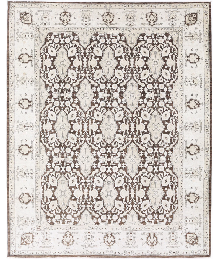 Hand Knotted Serenity Wool Rug 7' 10" x 9' 11" - No. AT621829