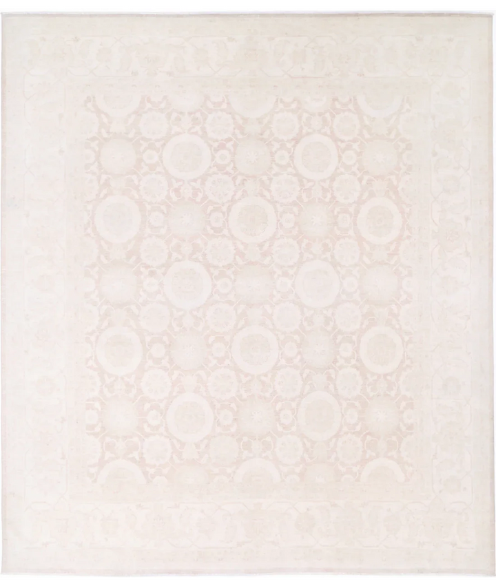 Brown Afghan Serenity Rug 11' 8" x 13' 4" Hand-Knotted | No. AT42597