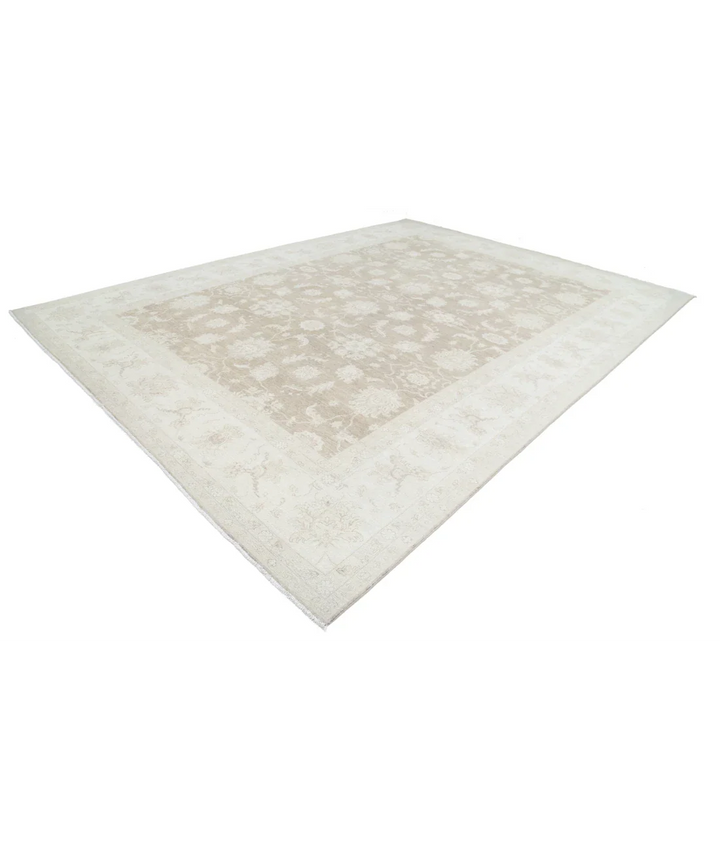 Hand Knotted Serenity Wool Rug 11' 4" x 15' 5" - No. AT15958