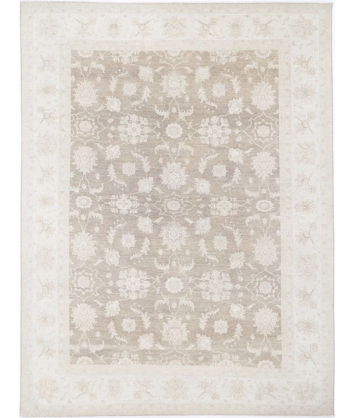 Hand Knotted Serenity Wool Rug 11' 4" x 15' 5" - No. AT297951