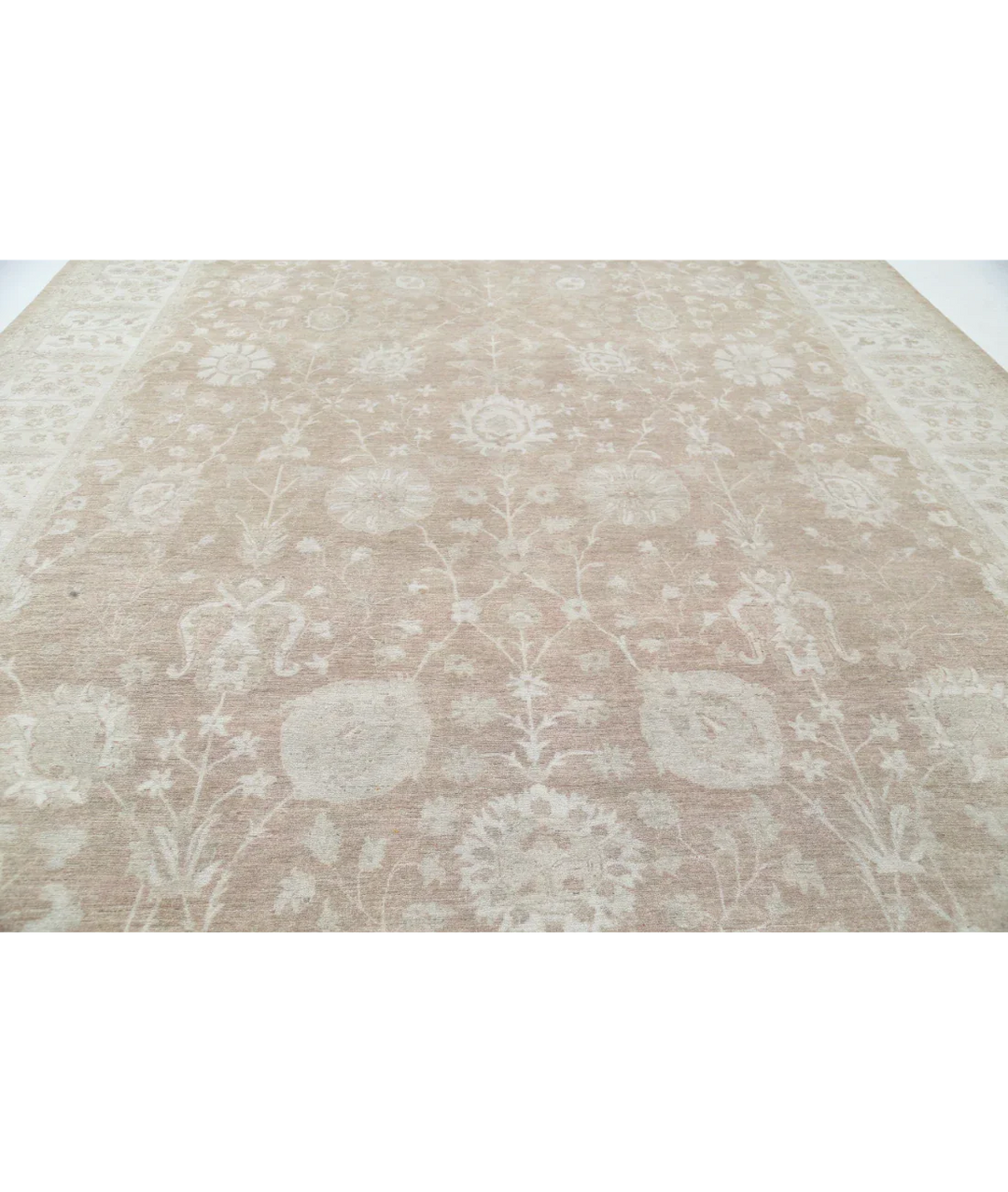 Hand Knotted Serenity Wool Rug 11' 8" x 15' 2" - No. AT46811