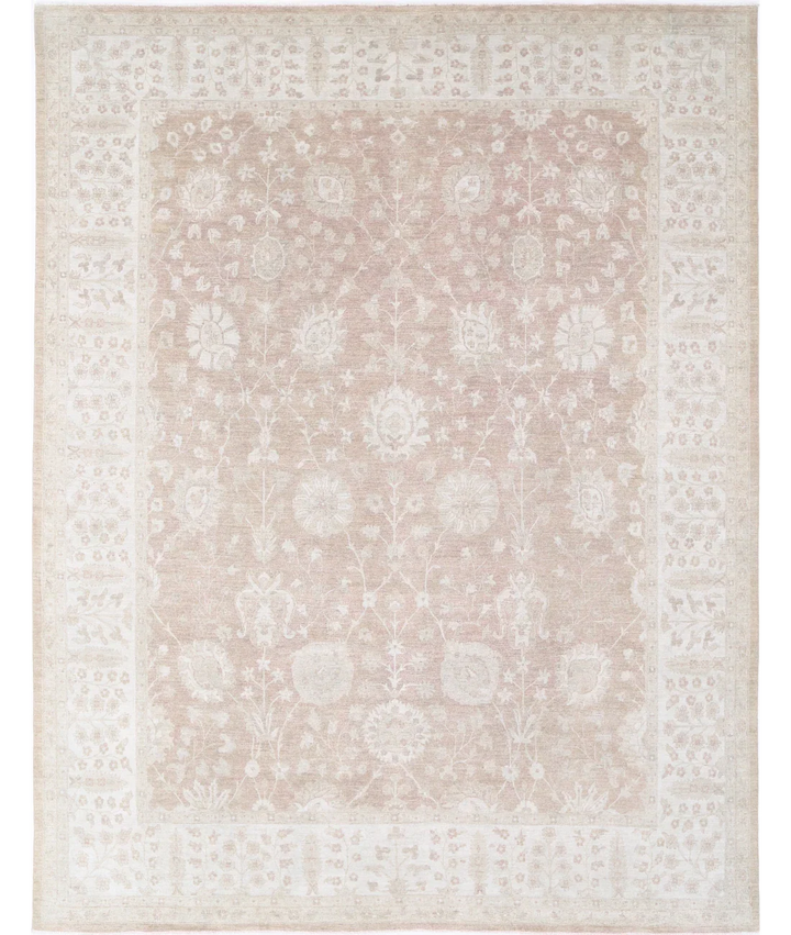 Hand Knotted Serenity Wool Rug 11' 8" x 15' 2" - No. AT46811