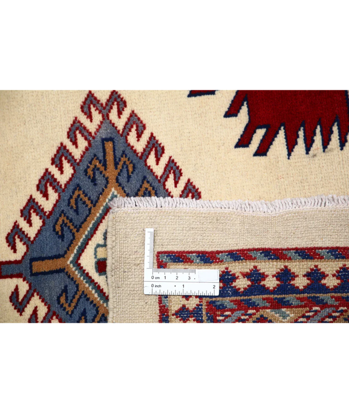 Afghan Tribal Shirvan Rug 7' 0" x 9' 10" Hand-Knotted | No. AT10192