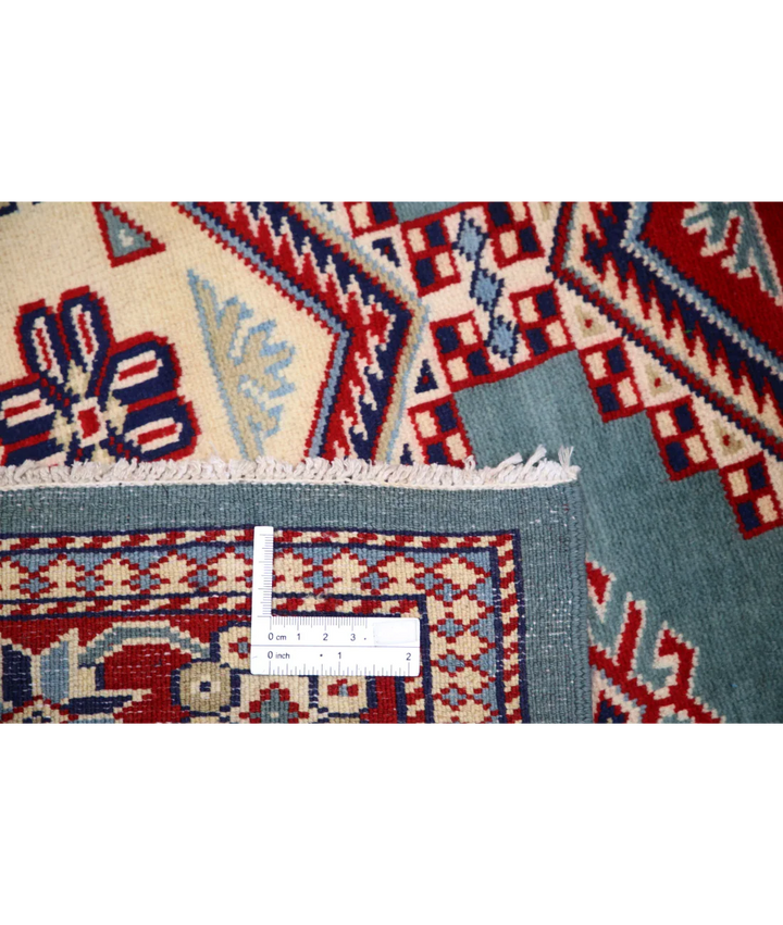 Afghan Shirvan Rug 3' 4" x 4' 10" Hand-Knotted | No. AT88085
