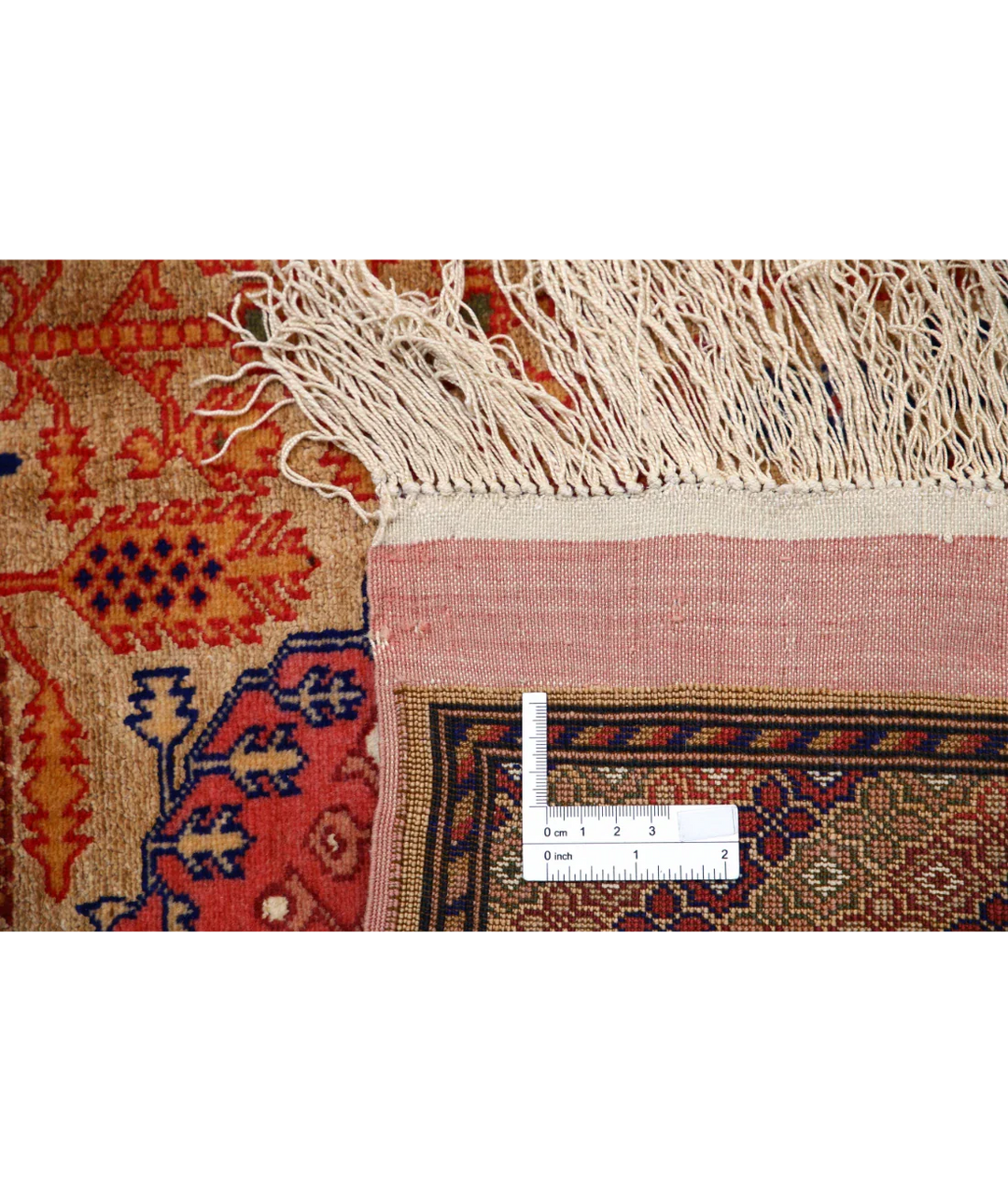Hand Knotted Tribal Silk Tane Silk Rug 4' 0" x 5' 3" - No. AT981847