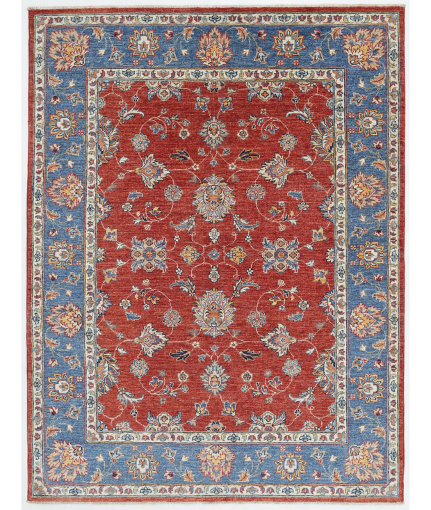 Hand Knotted Sultanabad Wool Rug 5'  0" x 6'  6" - No. AT40125