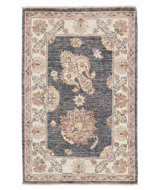 Hand Knotted Sultanabad Wool Rug 2'  1" x 3'  5" - No. AT64957