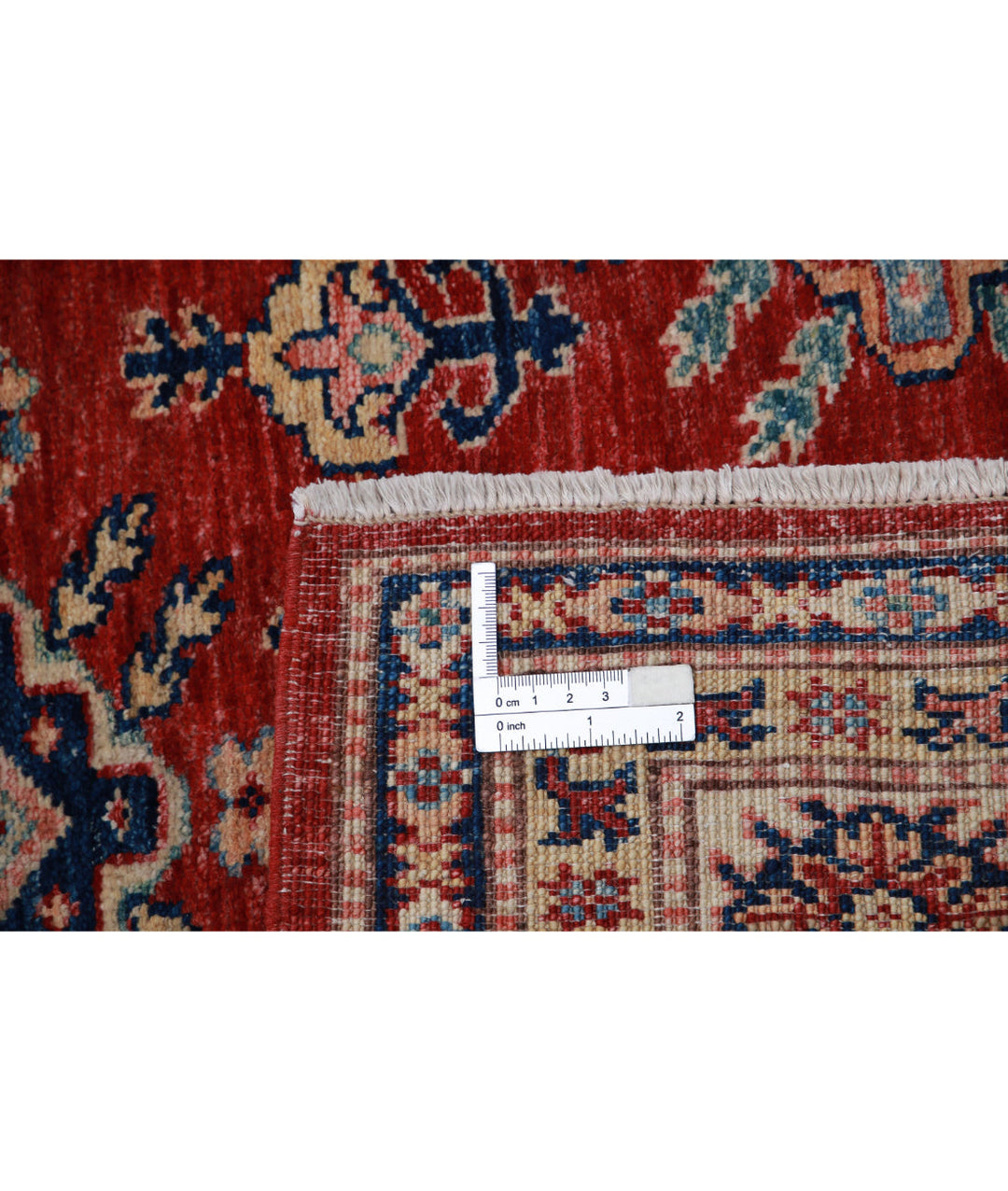 Hand Knotted Royal Kazak Wool Rug 5' 4" x 7' 8" - No. AT337346