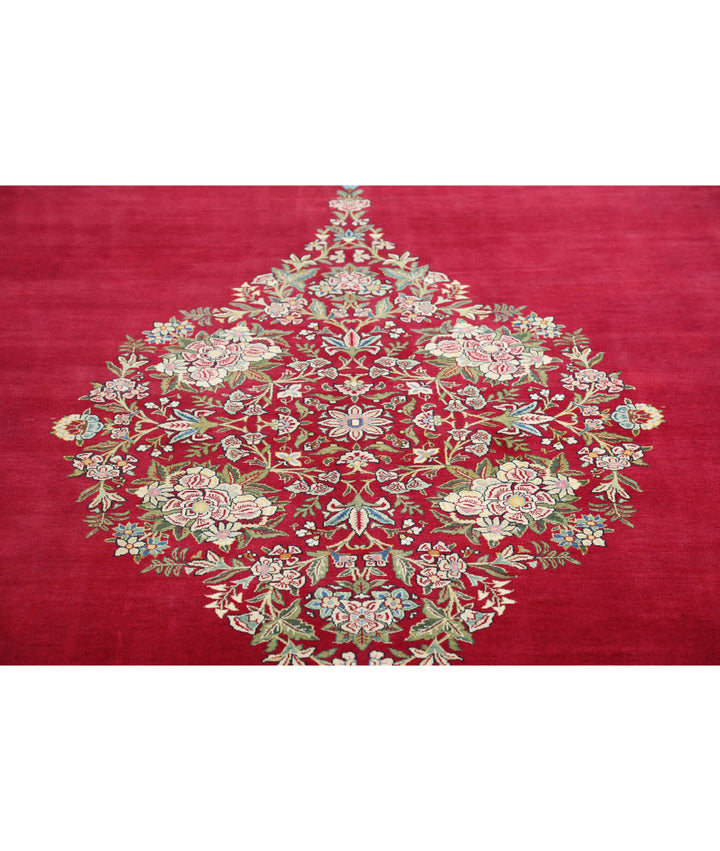 Afghan Kashan Fine Wool Rug 10' 5" x 14' 0" Hand-Knotted | No. AT25963