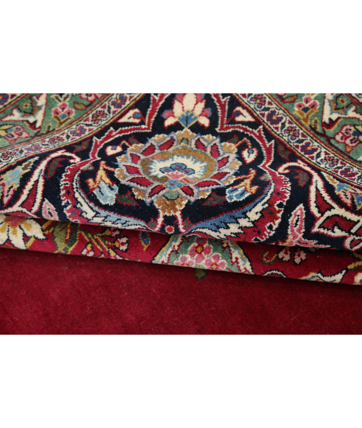 Afghan Kashan Fine Wool Rug 10' 5" x 14' 0" Hand-Knotted | No. AT25963