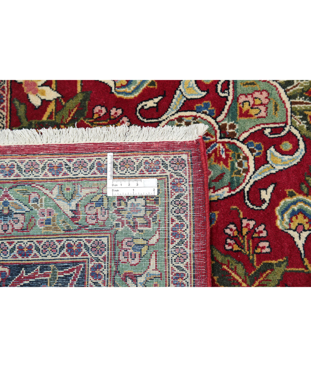 Afghan Kashan Fine Wool Rug 10' 5" x 14' 0" Hand-Knotted | No. AT25963