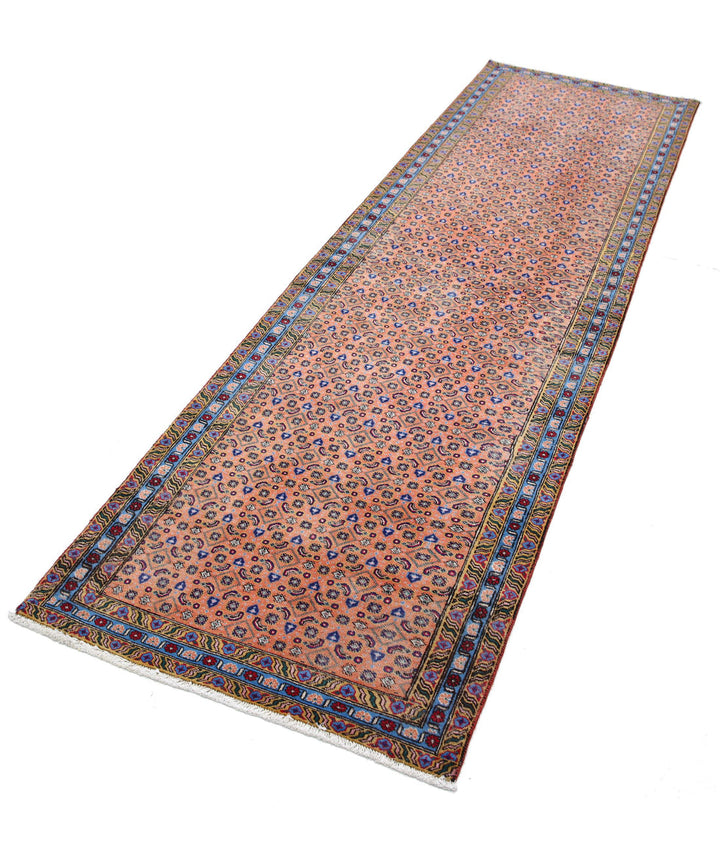 Afghan Tabriz Rug 2' 8" x 9' 2" Hand-Knotted | No. AT84650