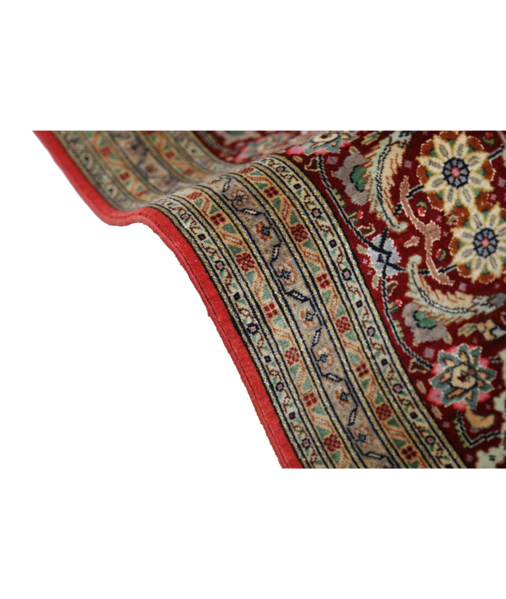Persian Tabriz Rug 8' 0" x 11' 3" Hand-Knotted | No. AT783300