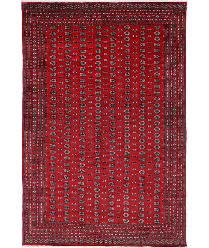 Afghan Tribal Bokhara Rug 11' 11" x 17' 10" Hand-Knotted | No. AT29997