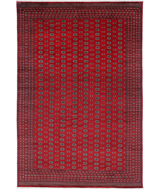 Hand Knotted Tribal Bokhara Wool Rug 11' 11" x 17' 10" - No. AT29997