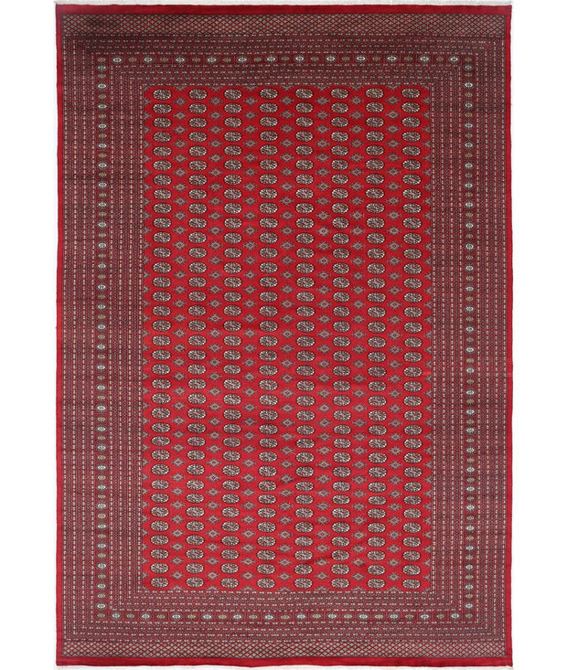 Hand Knotted Tribal Bokhara Wool Rug 12' 1" x 17' 10" - No. AT52778