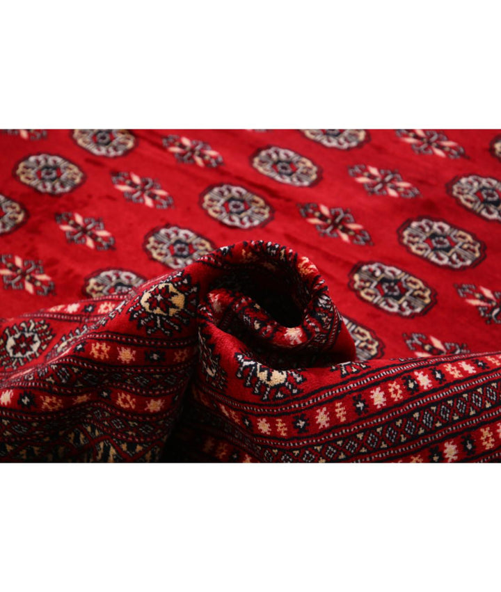 Afghan Tribal Bokhara Rug 12' 0" x 17' 9" Hand-Knotted | No. AT11292