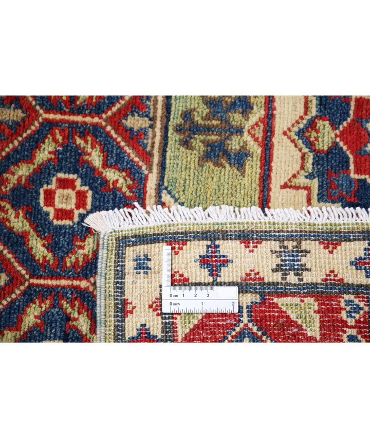 Hand Knotted Tribal Kazak Wool Rug 4' 10" x 19' 4" - No. AT784306