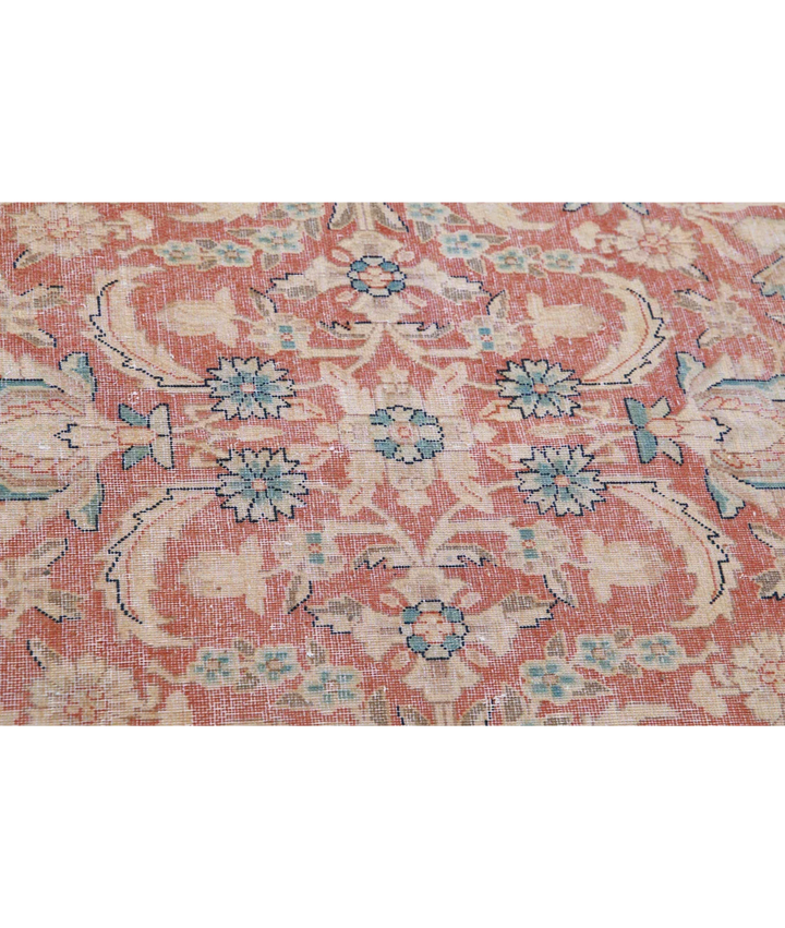 Hand Knotted Vintage Wool Rug 9' 6" x 12' 11" - No. AT77499