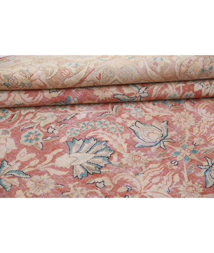 Hand Knotted Vintage Wool Rug 9' 6" x 12' 11" - No. AT77499