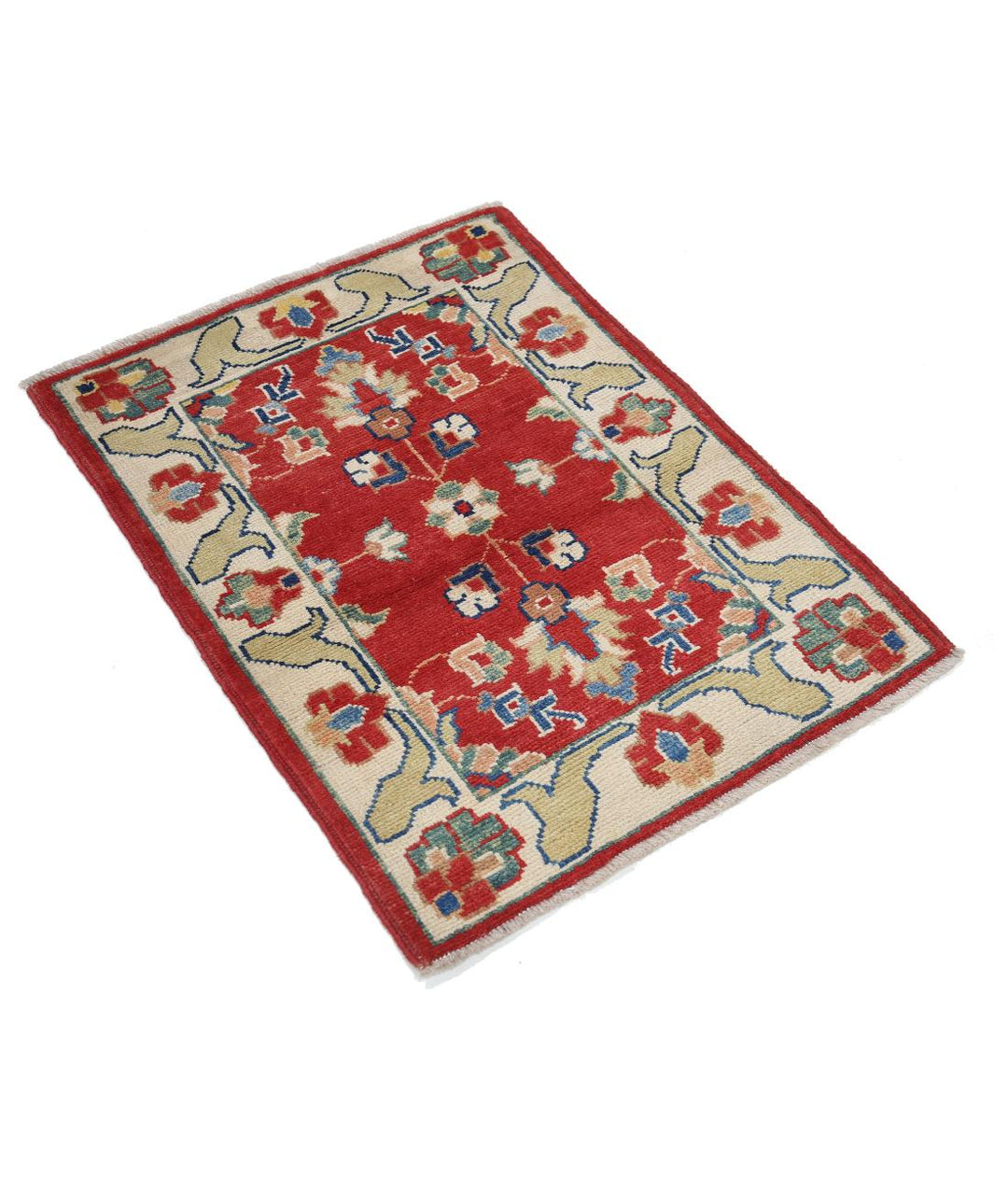 Afghan Ziegler Rug 2' 2" x 3' 0" Hand-Knotted | No. AT14800