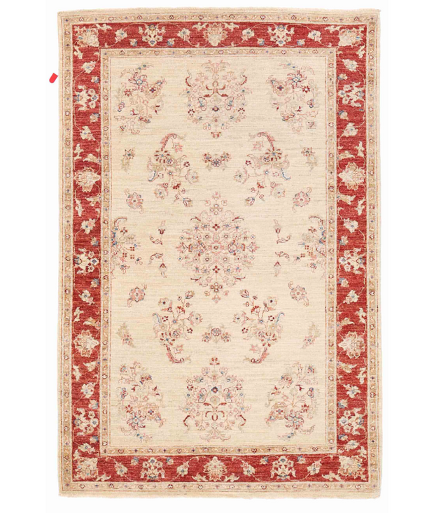 Hand Knotted Ziegler Wool Rug 3'  11" x 5'  11" - No. AT14745