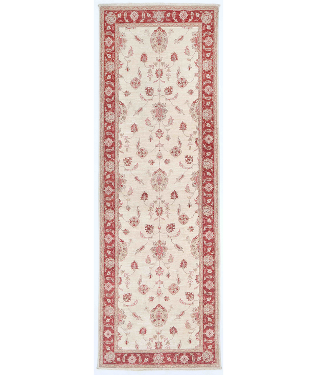 Hand Knotted Ziegler Wool Rug 3'  4" x 9'  8" - No. AT43467