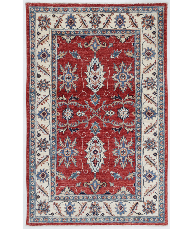 Hand Knotted Ziegler Wool Rug 3'  0" x 4'  8" - No. AT24829