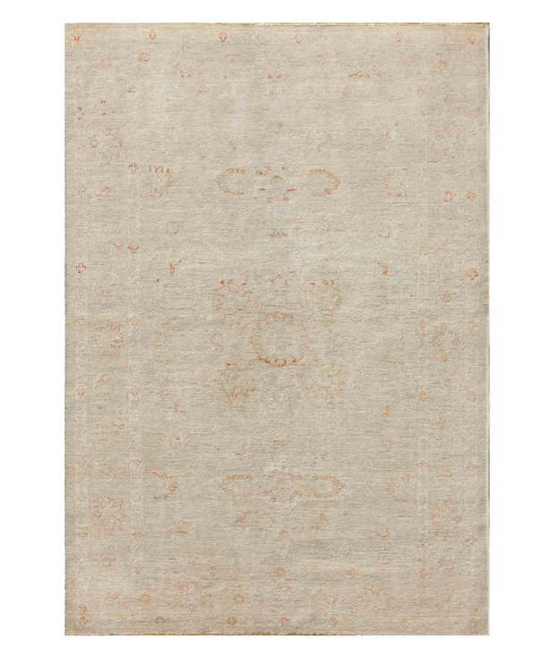 Hand Knotted Ziegler Wool Rug 4'  1" x 5'  9" - No. AT53083