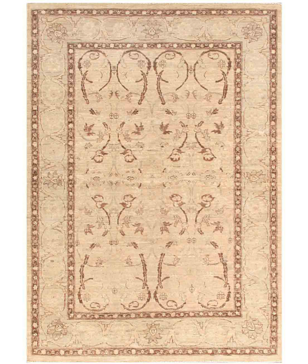 Hand Knotted Ziegler Wool Rug 4'  3" x 5'  10" - No. AT88151