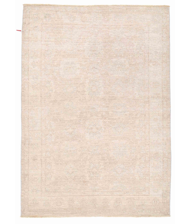 Hand Knotted Ziegler Wool Rug 4'  1" x 5'  9" - No. AT65977