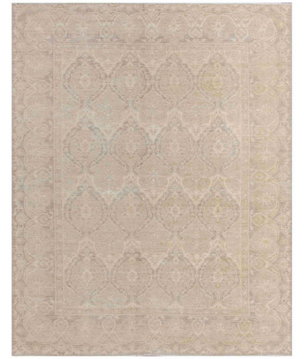 Hand Knotted Ziegler Wool Rug 8'  2" x 10'  1" - No. AT52133