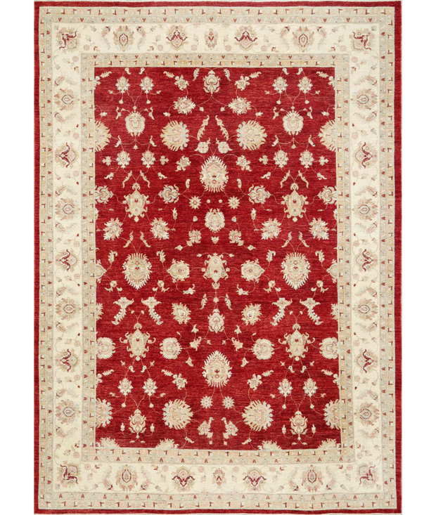 Hand Knotted Ziegler Wool Rug 9'  10" x 13'  8" - No. AT95795