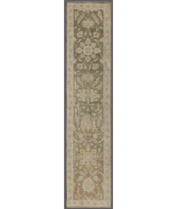 Hand Knotted Ziegler Wool Rug 2'  7" x 11'  7" - No. AT84742