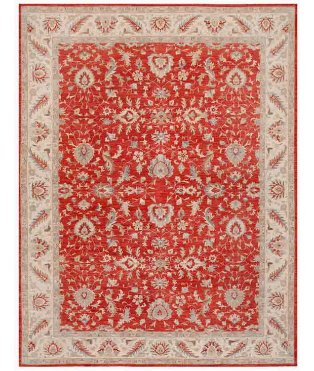 Hand Knotted Ziegler Wool Rug 14'  1" x 18'  8" - No. AT18723