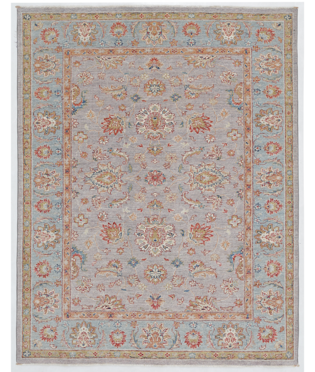 Hand Knotted Ziegler Wool Rug 5'  1" x 6'  4" - No. AT66939