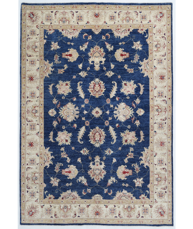Hand Knotted Ziegler Wool Rug 5'  6" x 8'  0" - No. AT99435
