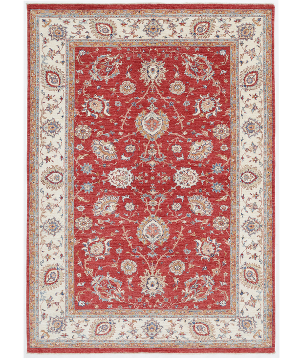 Hand Knotted Ziegler Wool Rug 5'  8" x 8'  0" - No. AT51638