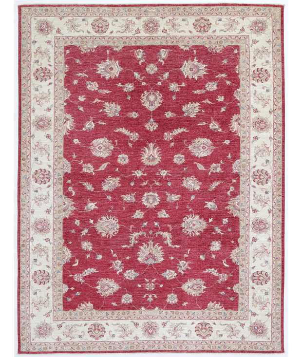 Hand Knotted Ziegler Wool Rug 8'  2" x 10'  6" - No. AT62595