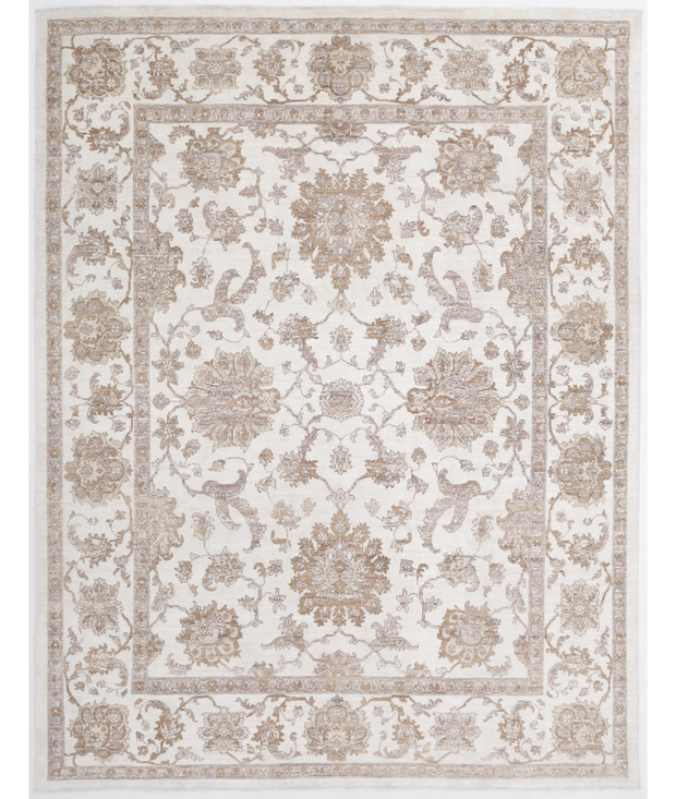 Hand Knotted Ziegler Wool Rug 8'  0" x 10'  3" - No. AT39002