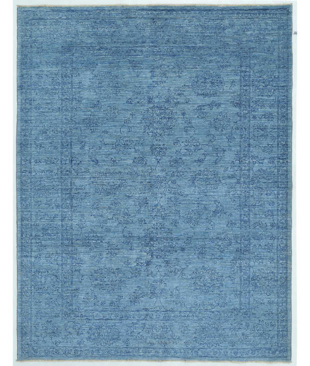 Hand Knotted Ziegler Wool Rug 4'  11" x 6'  4" - No. AT14151