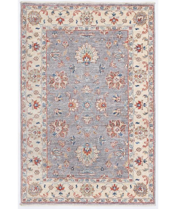 Hand Knotted Ziegler Wool Rug 2'  8" x 4'  0" - No. AT93423