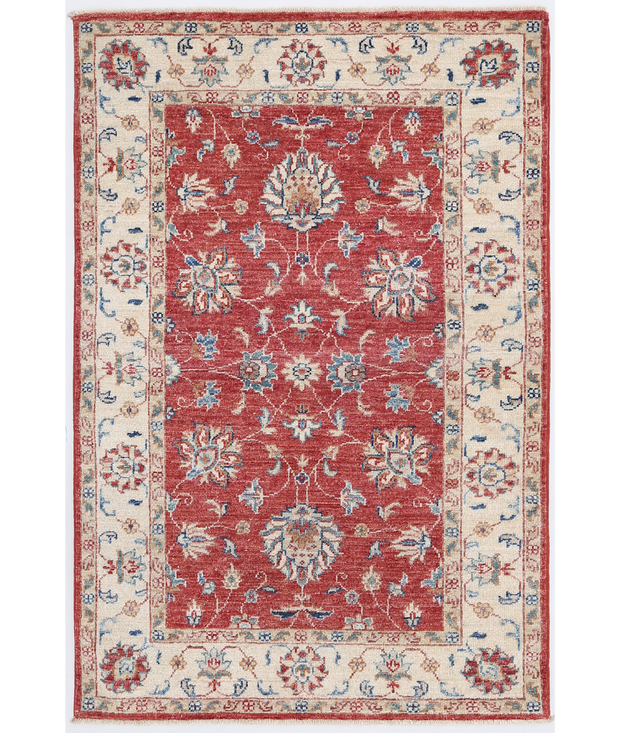 Hand Knotted Ziegler Wool Rug 2'  9" x 4'  1" - No. AT88845