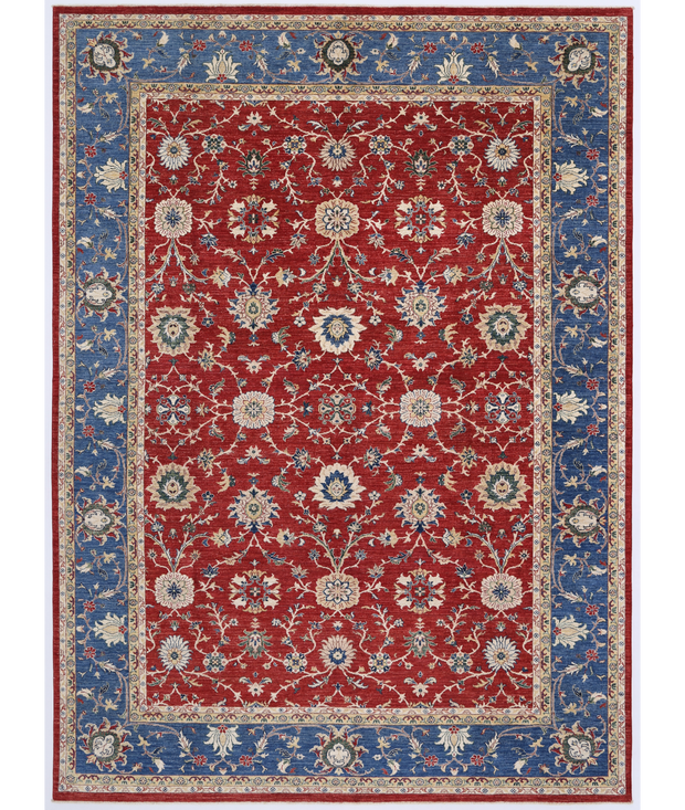 Hand Knotted Ziegler Wool Rug 8'  4" x 11'  5" - No. AT27061